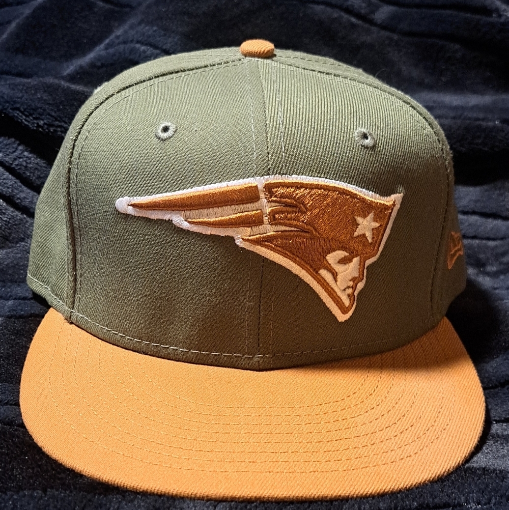 Green and Orange Cap with Logo